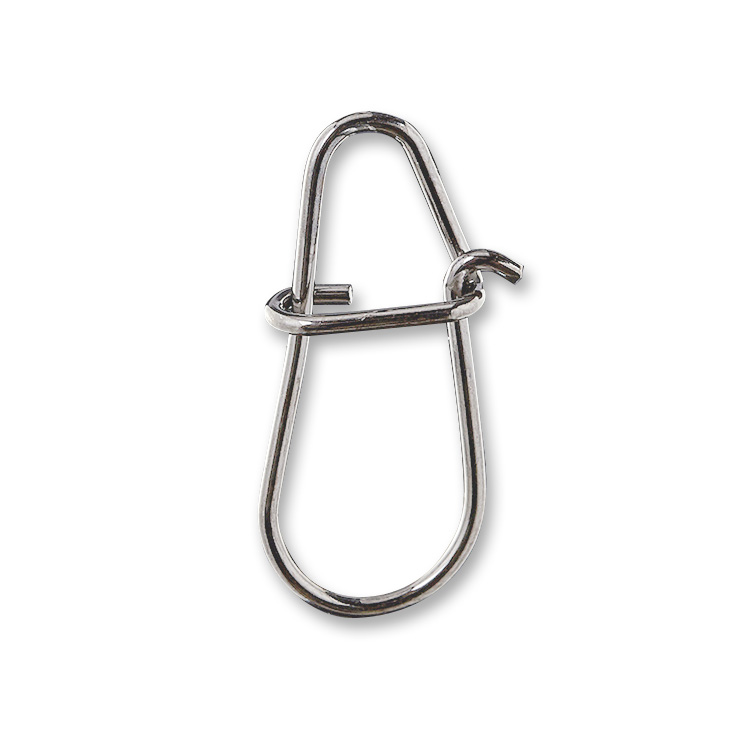 Noeby Fishing Lure Lock Snap Silver
