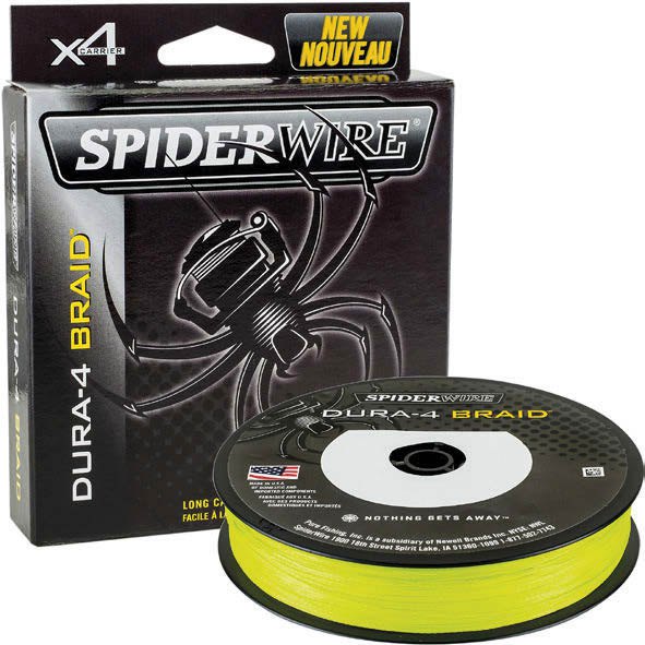 spiderwire dura 4 yellow 0.30mm-300m
