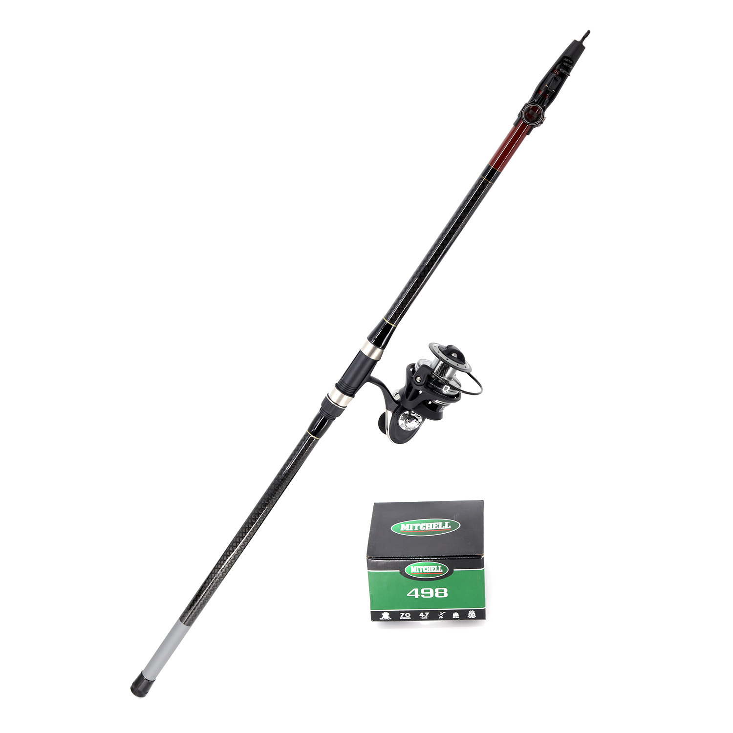 Shore Fishing (Pilot 4.5m and Mitchell 498 and snap swivels) Combo