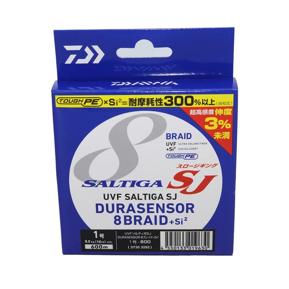 Daiwa UVF Saltiga SJ Dura Sensor X8+Si2 1-600