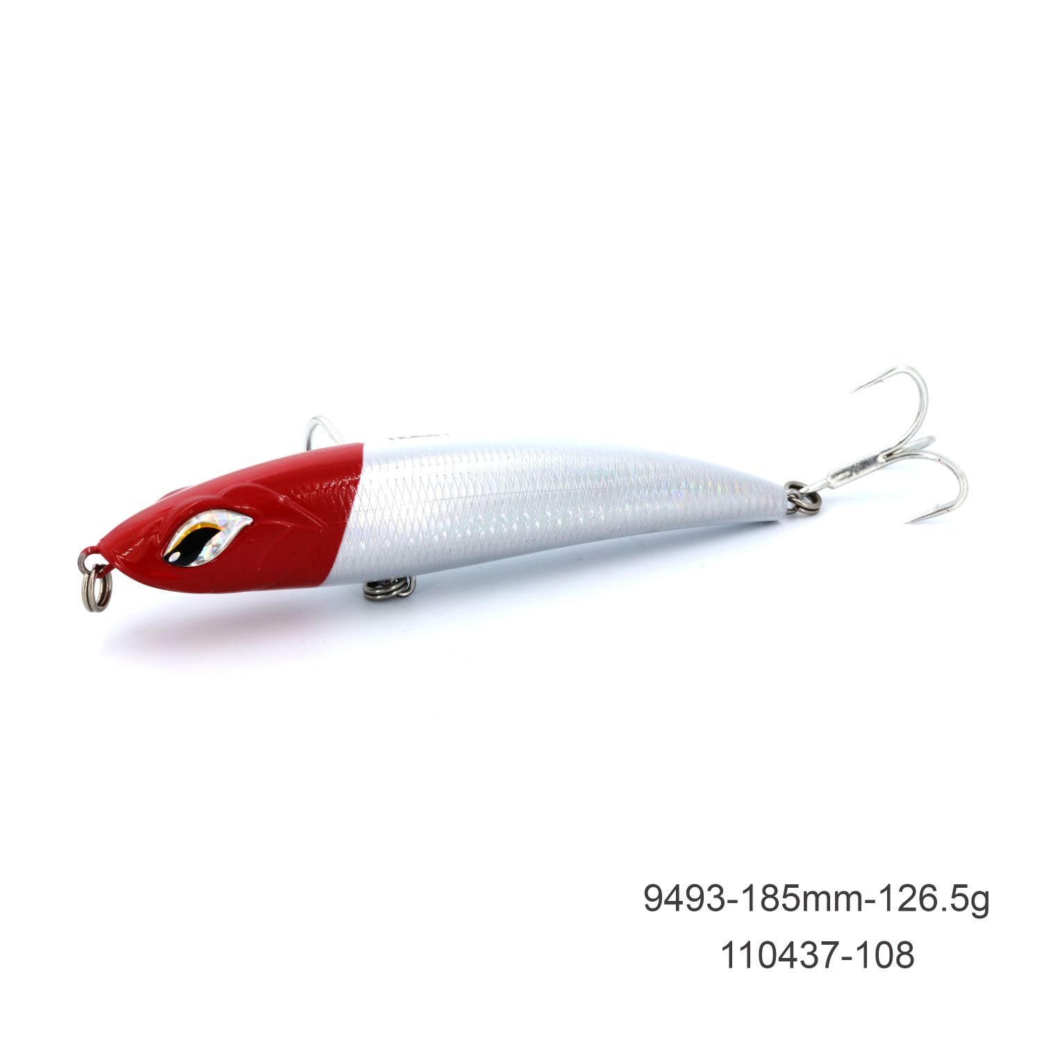 noeby laser-surface sinking pencil fishing lure-126.5g