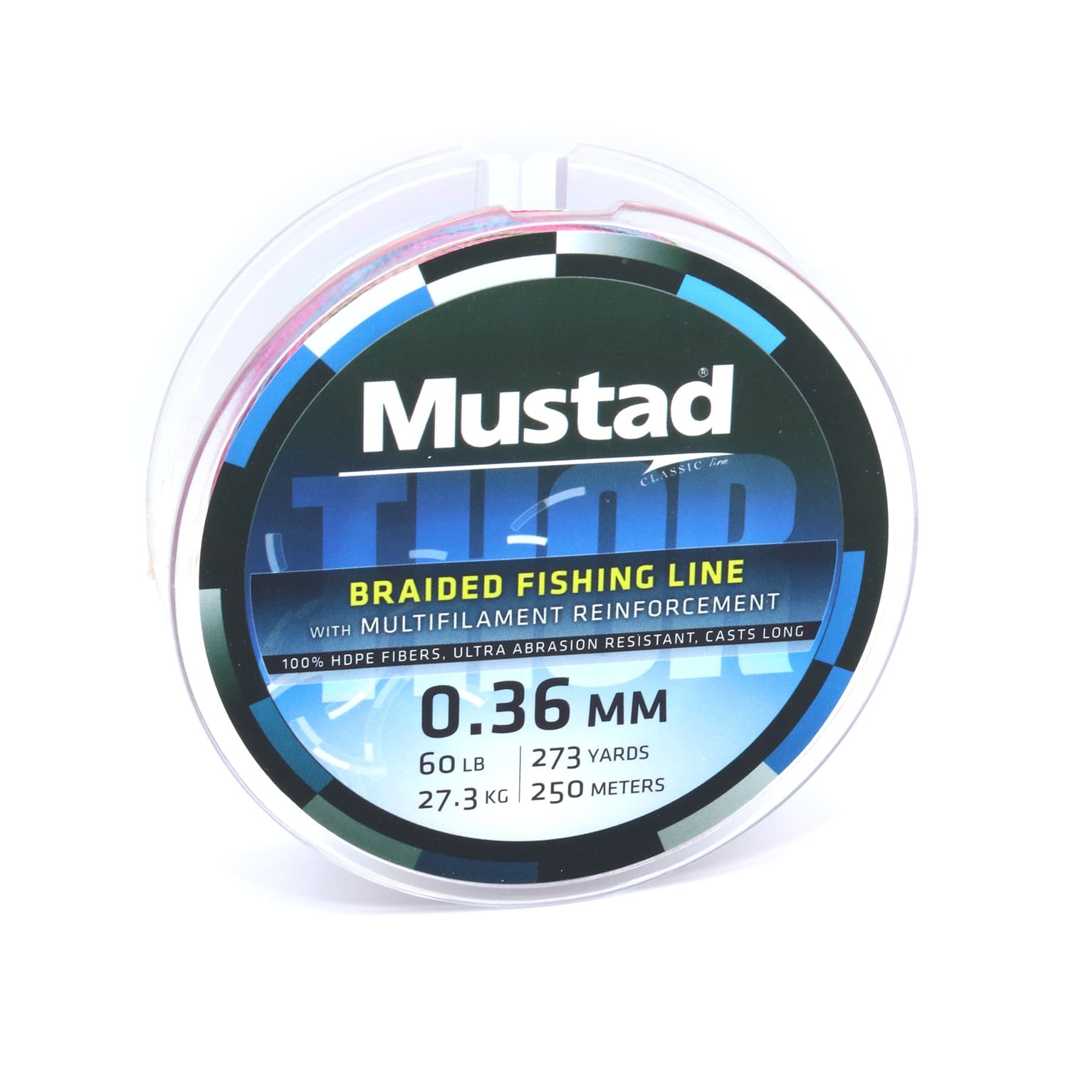 MUSTAD-THOR ML017 MULTICOLOR 250M, 0.36 mm
